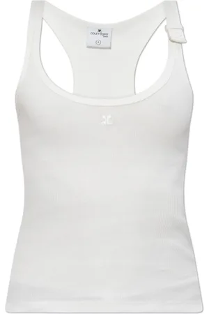 Courrèges Mujer, Camisetas, Blanco, Talla: S