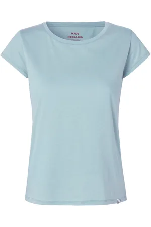 Mads Norgaard Mujer, Camisetas, Azul, Talla: 2XL