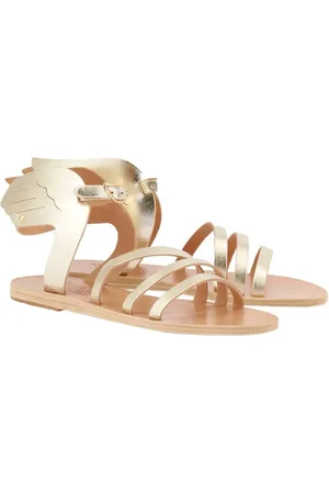 Ancient Greek Sandals Mujer, Zapatos, Amarillo, Talla: 37 EU