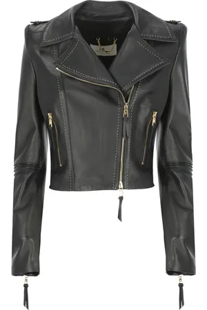 Elisabetta Franchi Mujer, Chaquetas, Negro, Talla: S
