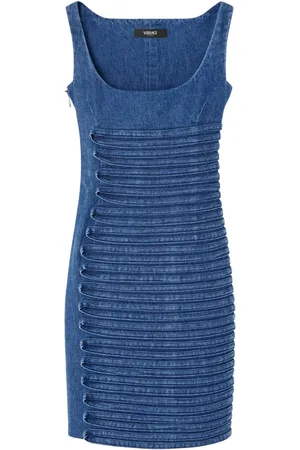 VERSACE Mujer, Vestidos, Azul, Talla: M