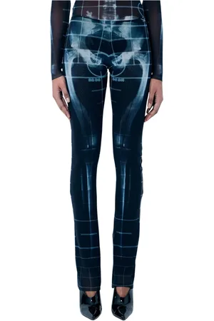 Jean Paul Gaultier Mujer, Pantalones, Negro, Talla: XS
