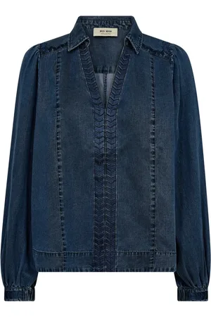 Mos Mosh Mujer, Blusas y Camisas, Azul, Talla: S