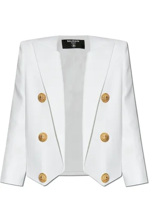 Balmain Mujer, Chaquetas, Blanco, Talla: M
