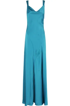 Alberta Ferretti Mujer, Vestidos, Azul, Talla: M