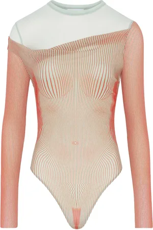 Jean Paul Gaultier Mujer, Camisetas, Rojo, Talla: S