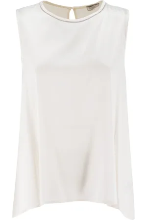 PESERICO SIGN Mujer, Camisetas, Blanco, Talla: S