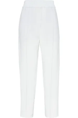 Brunello Cucinelli Mujer, Pantalones, Blanco, Talla: 2XL