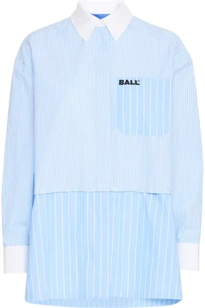 Ball Mujer, Blusas y Camisas, Azul, Talla: L