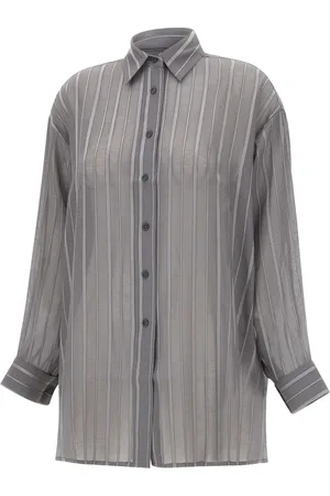 REMAIN Birger Christensen Mujer, Blusas y Camisas, Gris, Talla: S