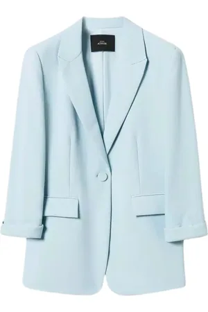Twin-Set Mujer, Chaquetas, Azul, Talla: XS