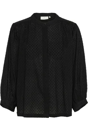 Kaffe Mujer, Blusas y Camisas, Negro, Talla: S