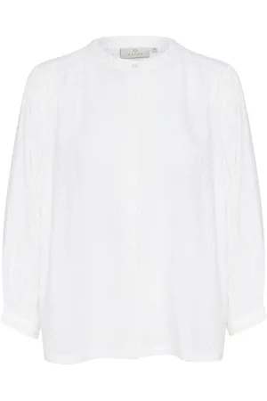 Kaffe Mujer, Blusas y Camisas, Blanco, Talla: XL
