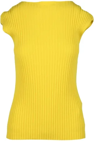 Sportmax Mujer, Jerseys, Amarillo, Talla: S