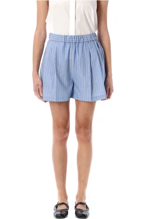 Marni Mujer, Pantalones cortos, Azul, Talla: S