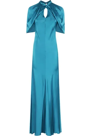Alberta Ferretti Mujer, Vestidos, Azul, Talla: S