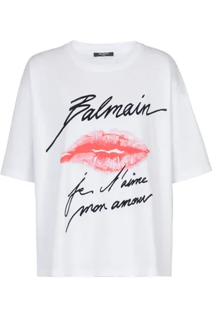 Balmain Mujer, Camisetas, Blanco, Talla: M
