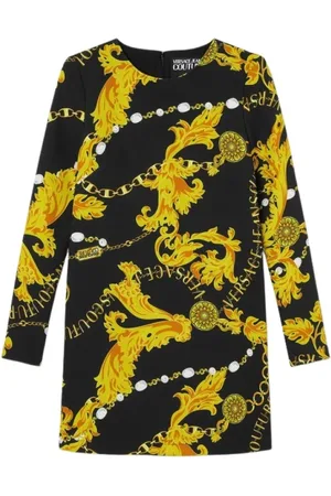 VERSACE Mujer, Vestidos, Negro, Talla: L