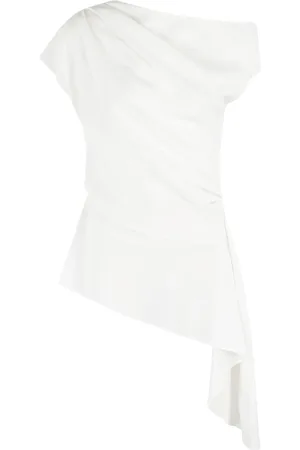 Simkhai Mujer, Camisetas, Blanco, Talla: 4XS
