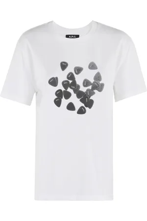 A.P.C. Mujer, Camisetas, Blanco, Talla: M