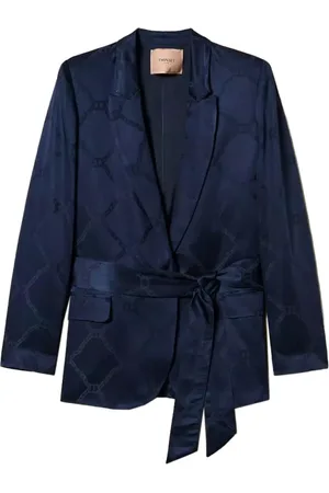 Twin-Set Mujer, Chaquetas, Azul, Talla: L