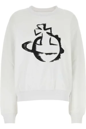 Vivienne Westwood Mujer, Sudaderas, Blanco, Talla: L