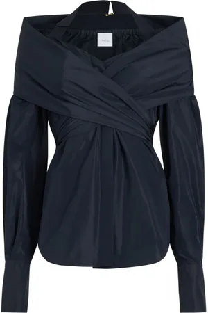 Patou Mujer, Blusas y Camisas, Azul, Talla: XS
