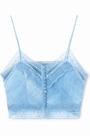 ERMANNO SCERVINO Mujer, Camisetas, Azul, Talla: XS