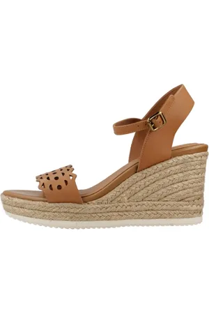 Geox Mujer, Zapatos, Marrón, Talla: 38 EU