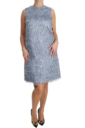 Dolce & Gabbana Mujer, Vestidos, Azul, Talla: L