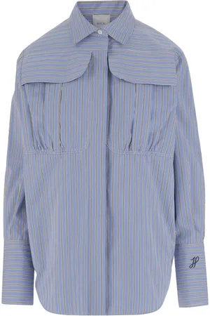 Patou Mujer, Blusas y Camisas, Azul, Talla: XS