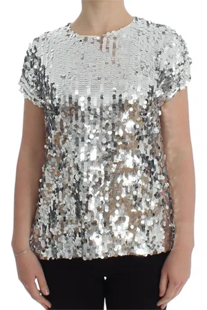 Dolce & Gabbana Mujer, Blusas y Camisas, Gris, Talla: S