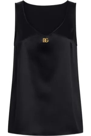 Dolce & Gabbana Mujer, Camisetas, Negro, Talla: M