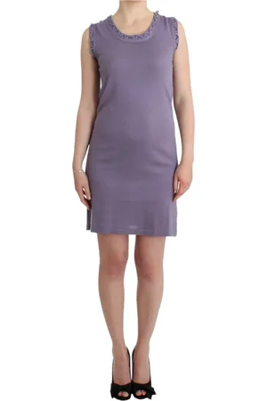 John Galliano Mujer, Vestidos, Púrpura, Talla: S