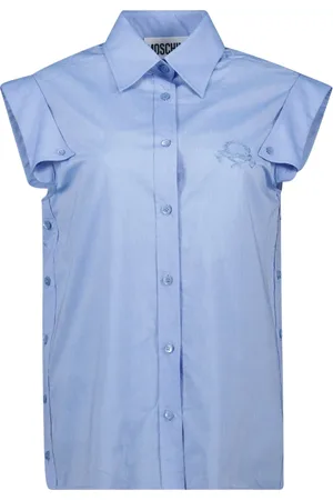 Moschino Mujer, Blusas y Camisas, Azul, Talla: S
