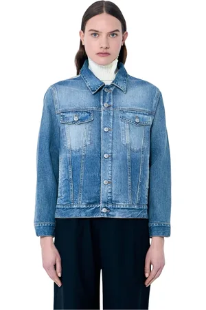 Maison Margiela Mujer, Chaquetas, Azul, Talla: S
