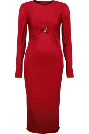 VERSACE Mujer, Vestidos, Rojo, Talla: S