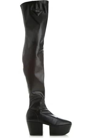 Prada Mujer, Zapatos, Negro, Talla: 38 1/2 EU
