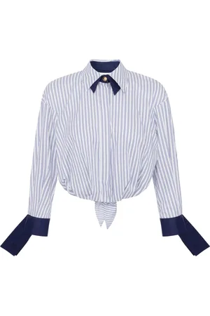 Elisabetta Franchi Mujer, Blusas y Camisas, Azul, Talla: XS