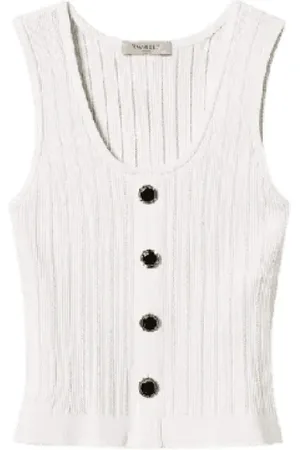 Twin-Set Mujer, Camisetas, Blanco, Talla: S