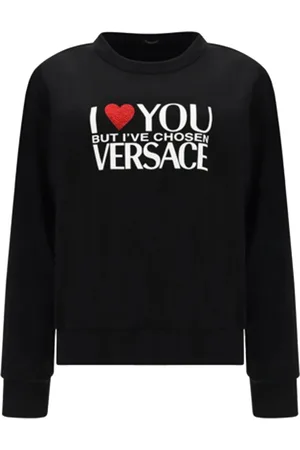 VERSACE Mujer, Sudaderas, Negro, Talla: XS