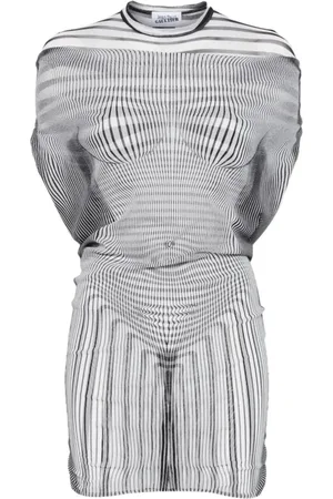 Jean Paul Gaultier Mujer, Vestidos, Blanco, Talla: L