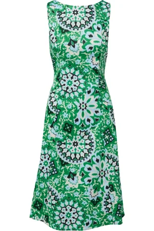 Comma, Mujer, Vestidos, Verde, Talla: 3XL