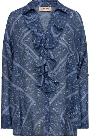 Mos Mosh Mujer, Blusas y Camisas, Azul, Talla: M