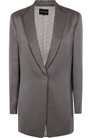 Giorgio Armani Mujer, Chaquetas, Gris, Talla: S