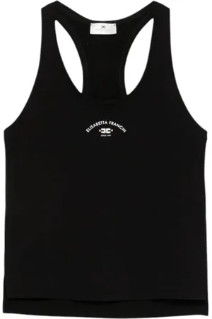 Elisabetta Franchi Mujer, Camisetas, Negro, Talla: XS