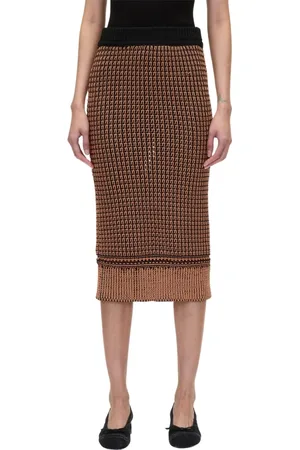 3.1 Phillip Lim Mujer, Faldas, Marrón, Talla: M