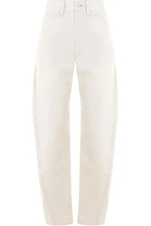 LEMAIRE Mujer, Vaqueros, Blanco, Talla: S
