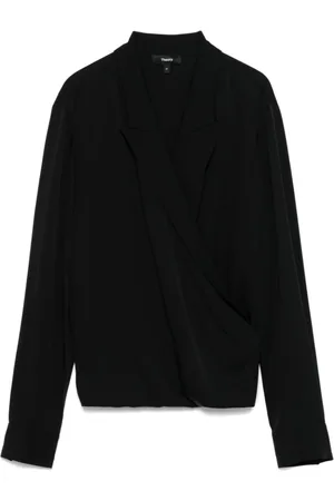 THEORY Mujer, Blusas y Camisas, Negro, Talla: S