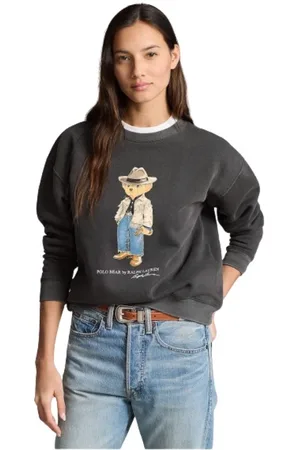 Ralph Lauren Mujer, Sudaderas, Gris, Talla: L